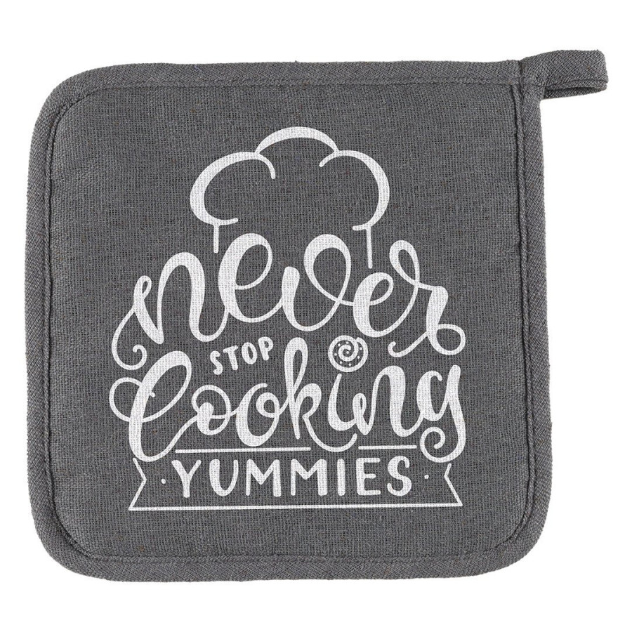MUFFIN PAD, potholder, gray