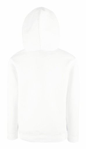 Fruit Of The Loom, Kids Premium Hooded Sweat, duks sa kapuljačom za decu, bela, 7-8