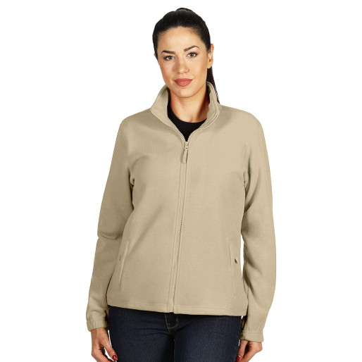 POLARIS LADY, ženska dukserica od brušenog polara, 280 g/m2, bež