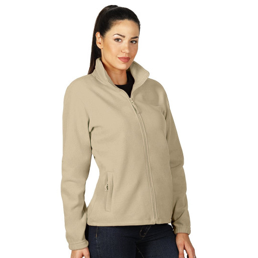 POLARIS LADY, ženska dukserica od brušenog polara, 280 g/m2, bež