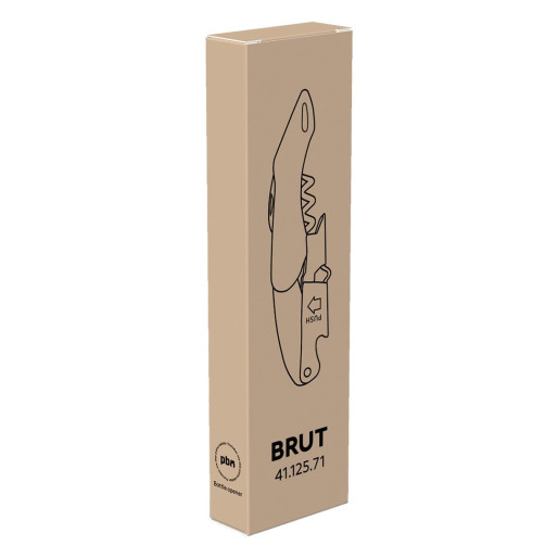 BRUT, otvarač za flaše, bež