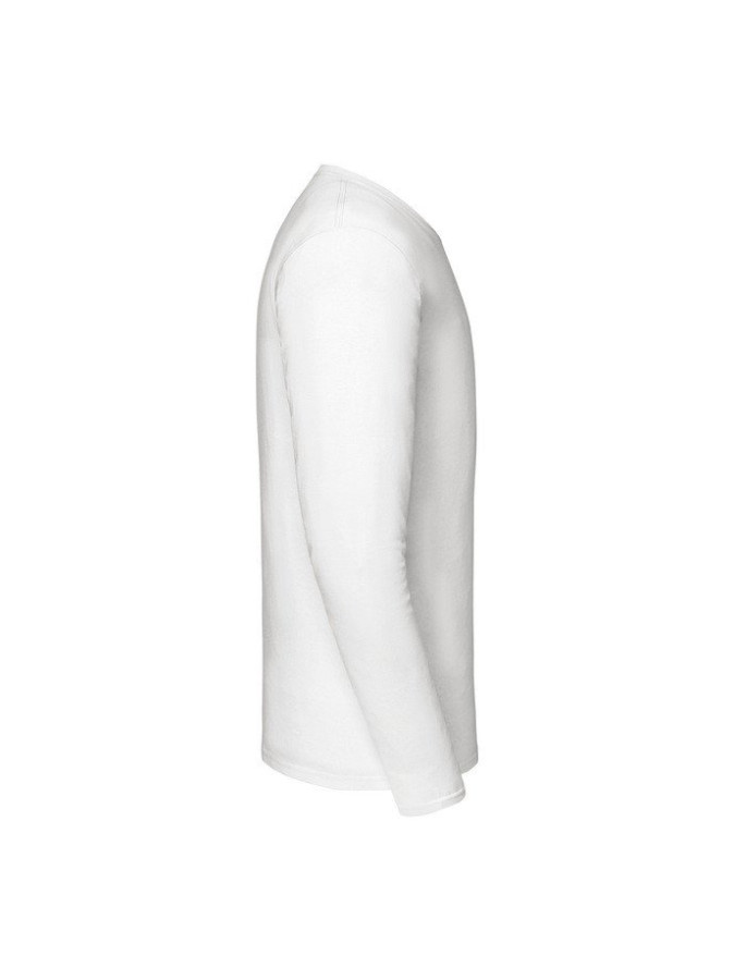 Fruit of the loom, ICONIC 195 RINGSPUN PREMIUM LONG SLEEVE T dukseica, bela XS