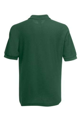 Fruit of the Loom, 65/35 Heavy Polo, Men's Polo Shirt, Forest Green, L