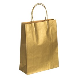 LOLA MIDI, paper bag, gold
