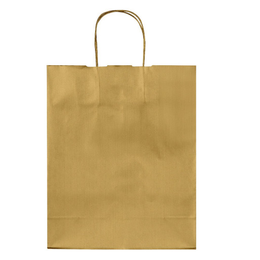 LOLA MIDI, paper bag, gold