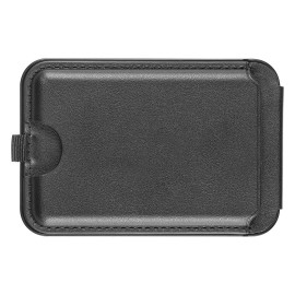 STATIC, phone and card holder with magnets, black