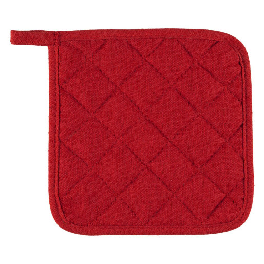 MUFFIN PAD, potholder, red