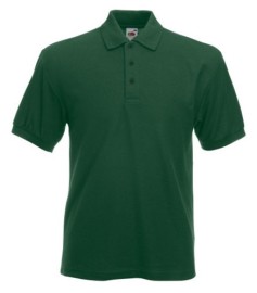 Fruit of the Loom, 65/35 Heavy Polo, Men's Polo Shirt, Forest Green, XL