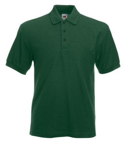 Fruit of the Loom, 65/35 Heavy Polo, Men's Polo Shirt, Forest Green, 2XL