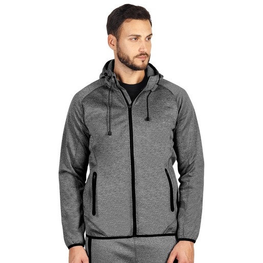 COOPER, unisex hooded sweatshirt ash