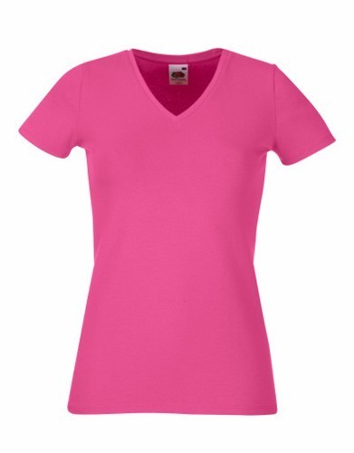 Fruit of the Loom Women's V-neck T-shirt,