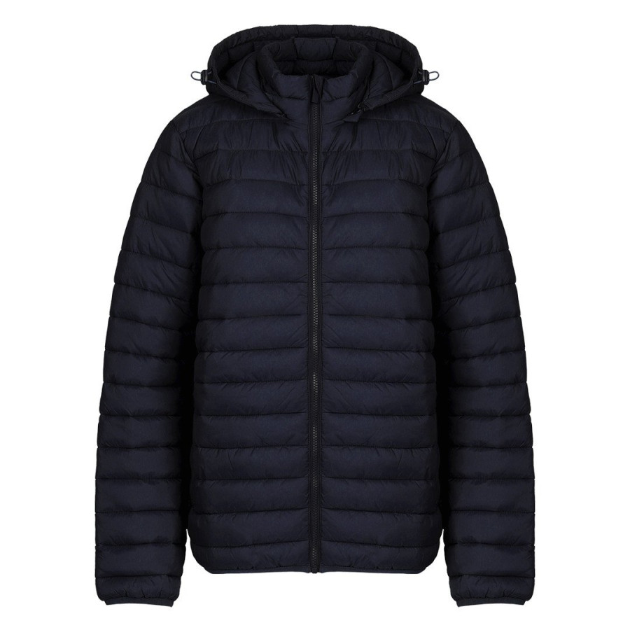 LIBERTY JACKET MEN, light padded jacket with hood, blue