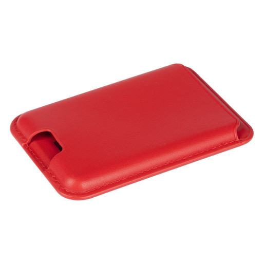 BECCO, phone card holder with magnets, red