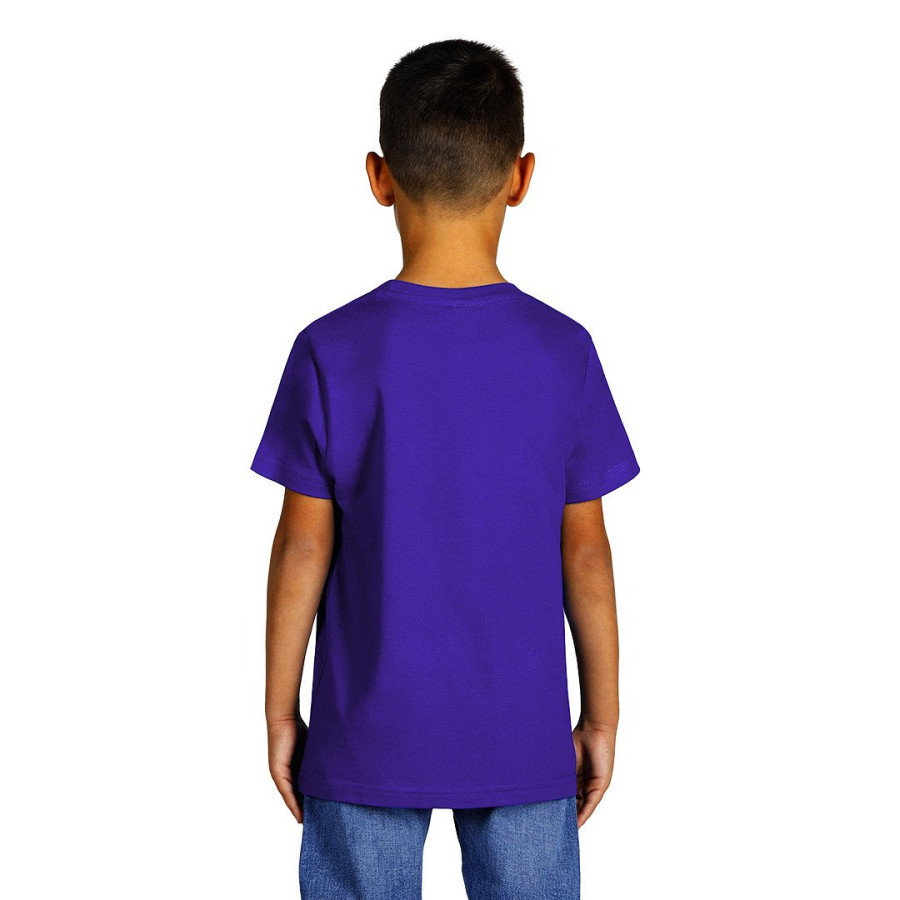 MASTER KID, kid's t-shirt, 100% cotton, purple