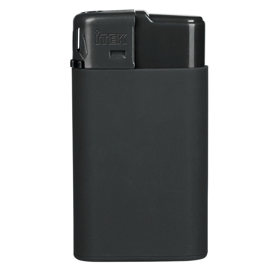 LUSS SOFT, electronic plastic lighter, dark gray