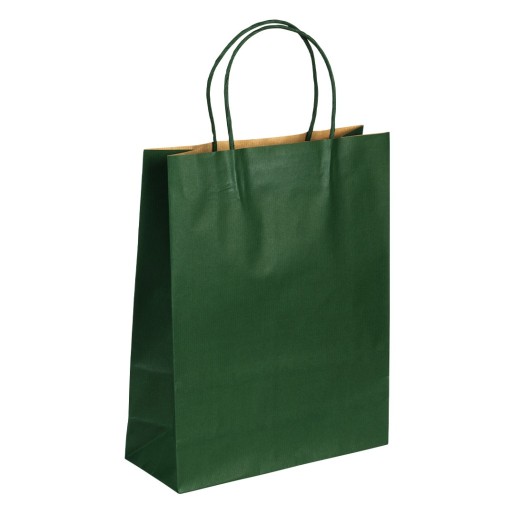 LOLA MIDI, paper bag, green