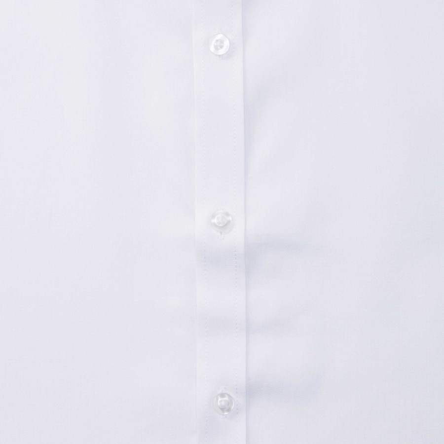 RUSSELL men's short sleeve shirt HERRINGBONE
