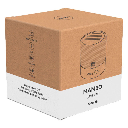 MAMBO, bluetooth speaker, 3w, beige