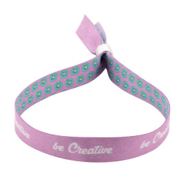 SuboWrist Alloy custom RPET festival bracelet