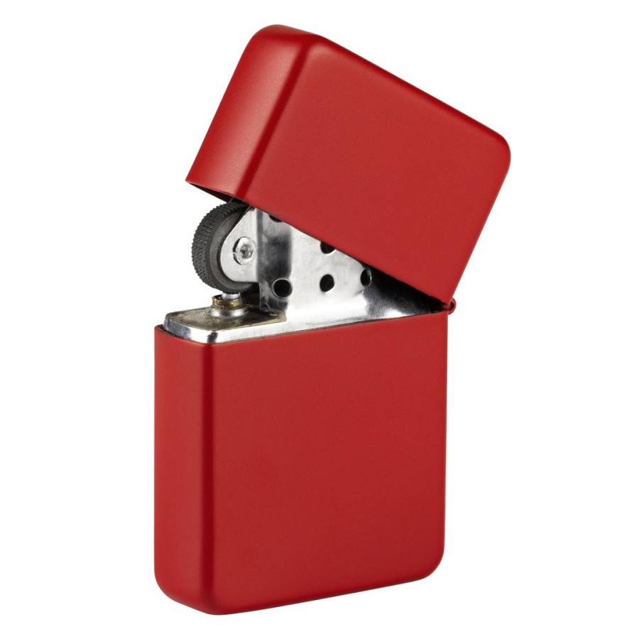 ARMY 100, metal lighter in a gift box, red