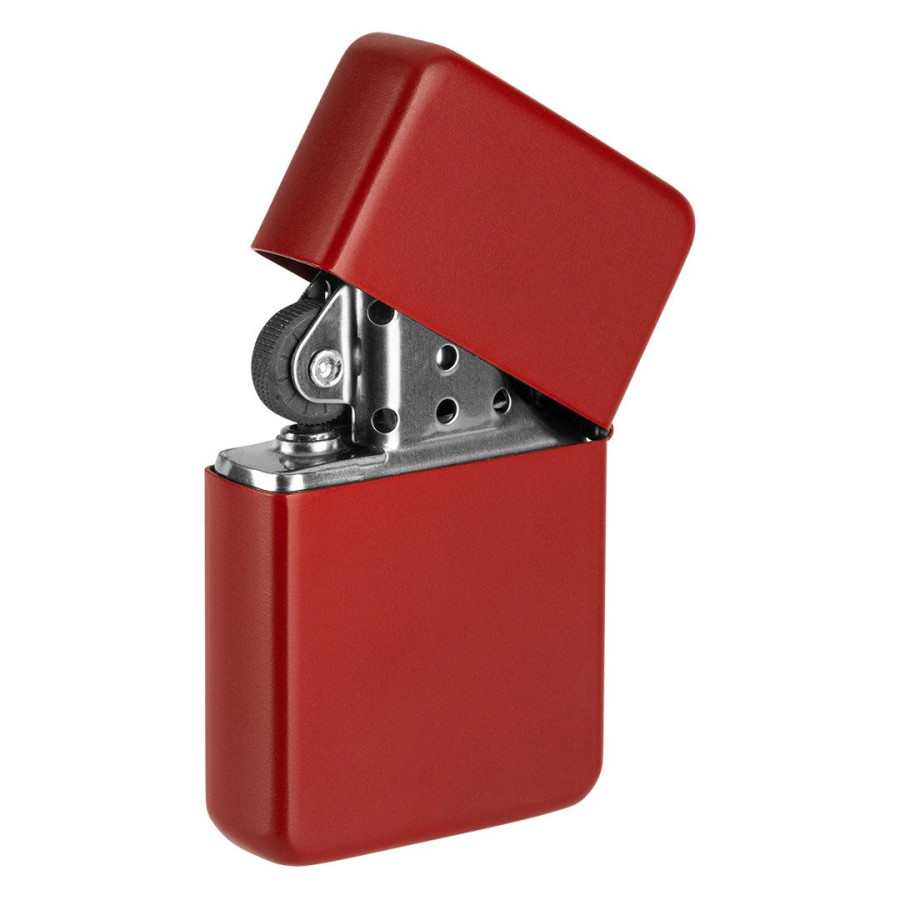 ARMY 100, metalni upaljač u poklon kutiji, crveni