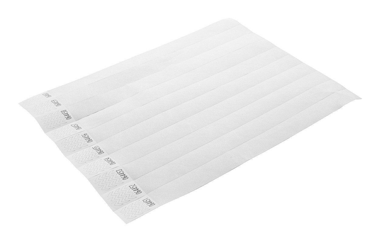 Wristvek tyvek wristbands (10 pcs)