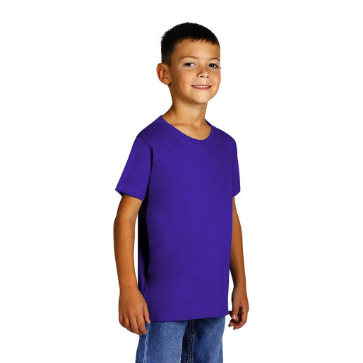 MASTER KID, kid's t-shirt, 100% cotton, purple