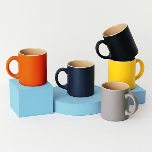 FARO, stoneware mug, 280 ml, orange