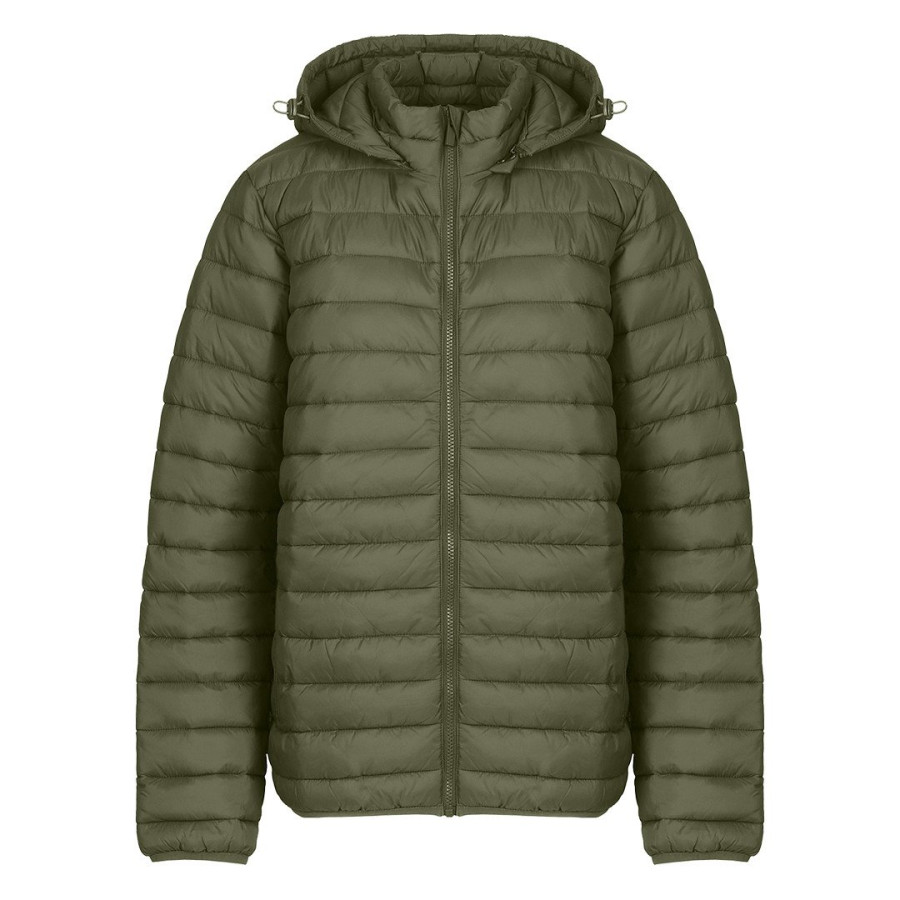 LIBERTY JACKET MEN, light padded jacket with hood, olive