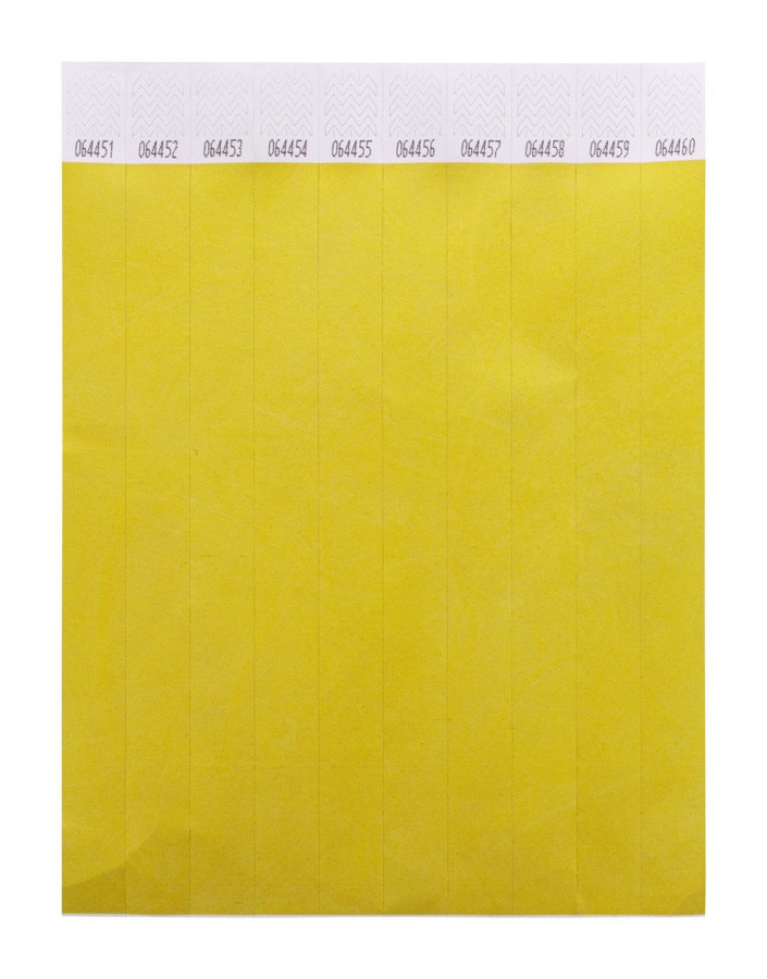 Wristvek tyvek wristbands (10 pcs)