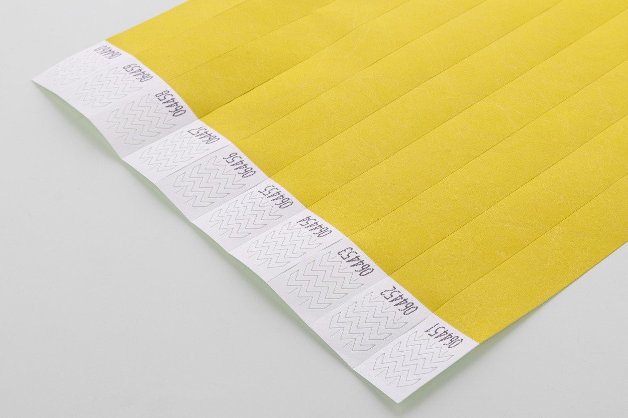 Wristvek tyvek wristbands (10 pcs)