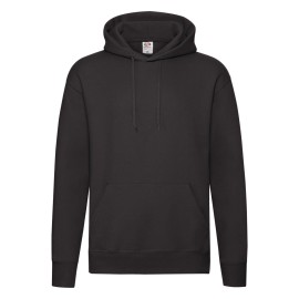 Fruit of the Loom, Premium Hooded Sweat, muški duks sa kapuljačom,crna, S