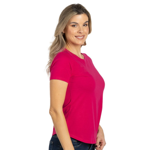 MASTER LADY, ženska pamučna majica, ciklama