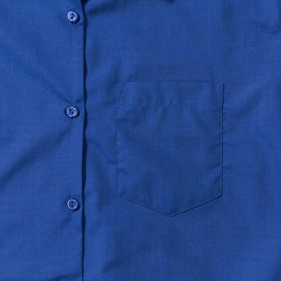 RUSSELL ženka košulja strukirana sa dugim rukavima POLYCOTTON EASY CARE POPLIN