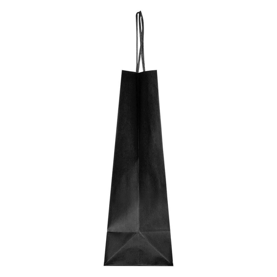 LOLA MIDI, papirna kesa, crna