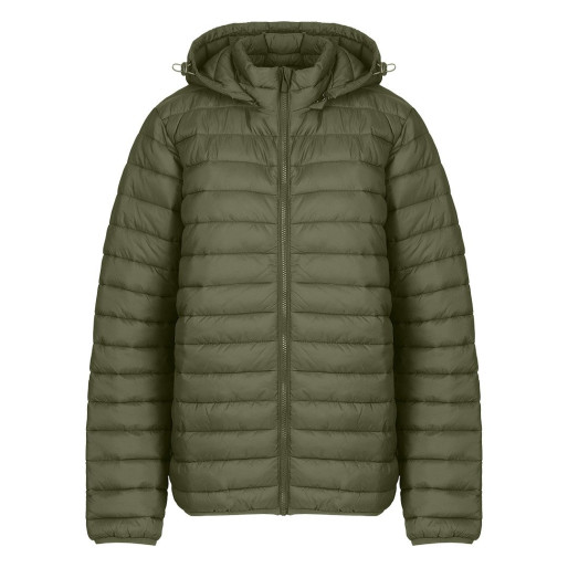 LIBERTY JACKET MEN, light padded jacket with hood, olive
