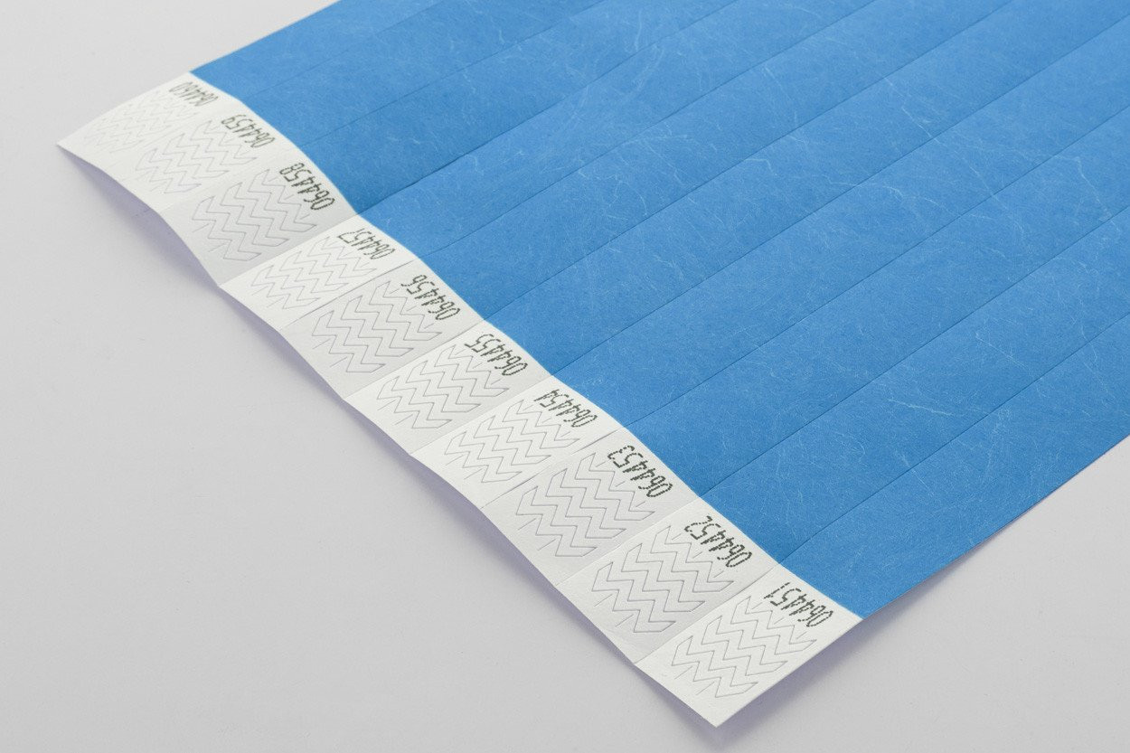 Wristvek tyvek wristbands (10 pcs)