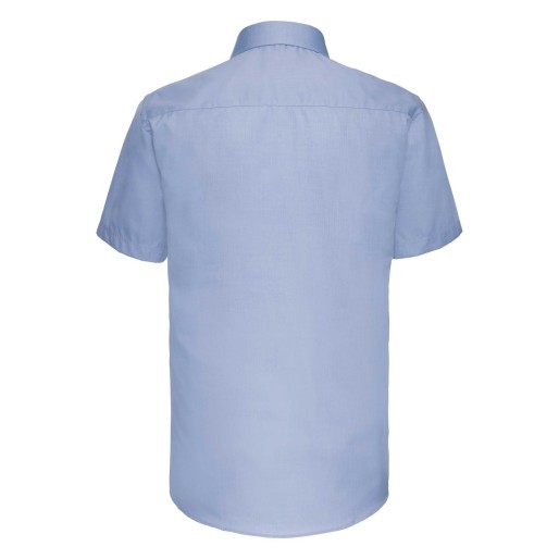 RUSSELL men's short sleeve shirt HERRINGBONE