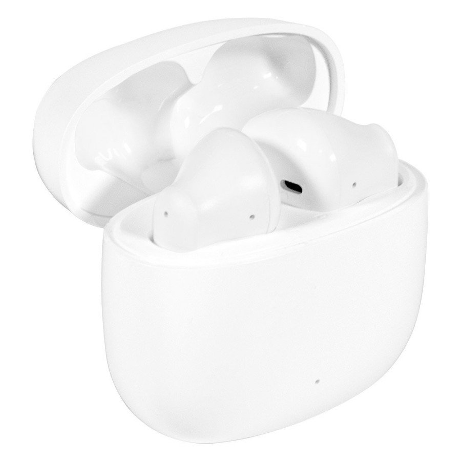SONG, wireless stereo earbuds, white