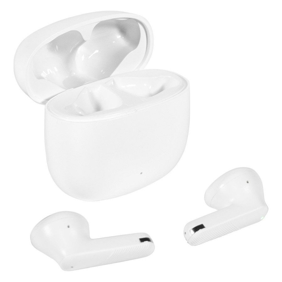 SONG, wireless stereo earbuds, white