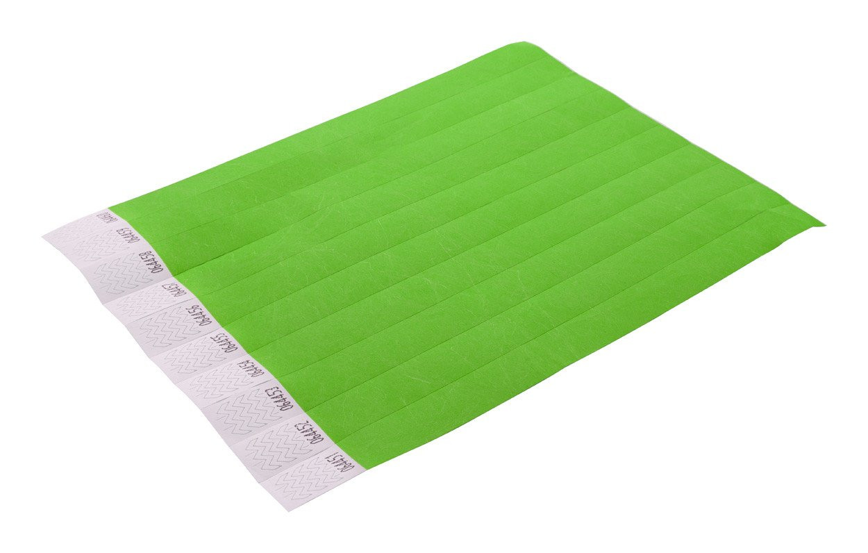 Wristvek tyvek wristbands (10 pcs)