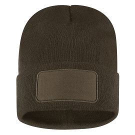 ANDI, winter cap with square patch, olive