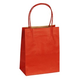 LOLA MINI, paper bag, red