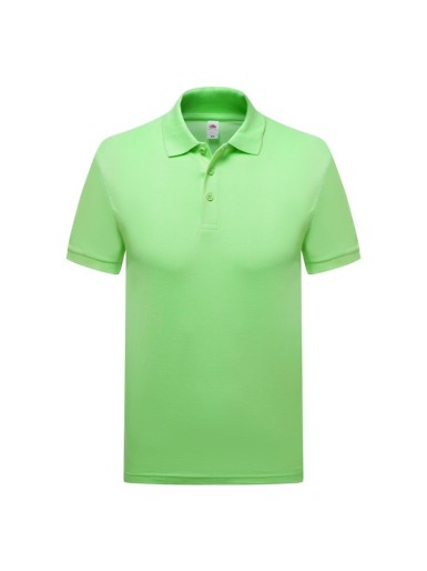 Fruit of the Loom, Premium Polo, premium men's polo shirt, neon green