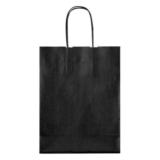 LOLA MINI, papirna kesa, crna