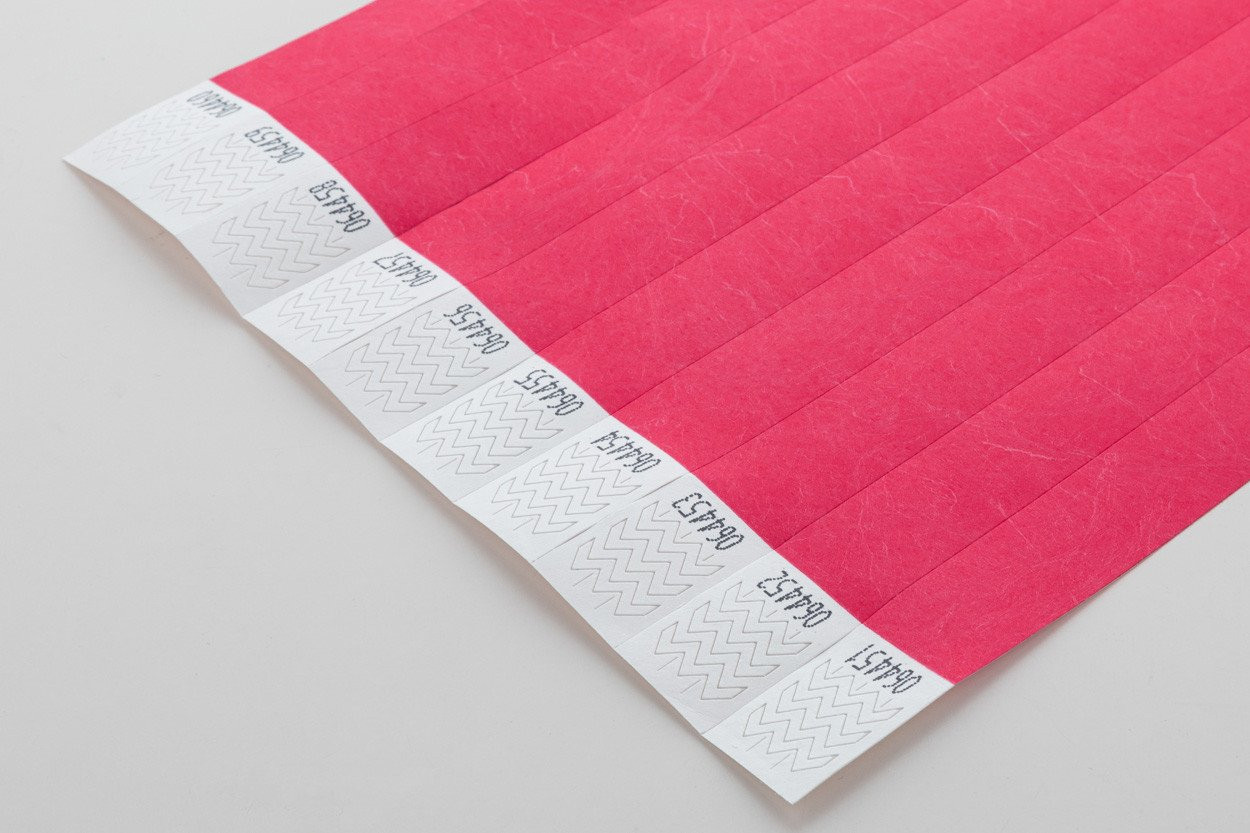 Wristvek tyvek wristbands (10 pcs)