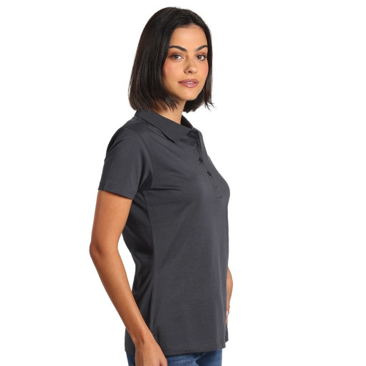 PREMIUM POLO LADY, polo shirt, 180 g/m2, dark gray