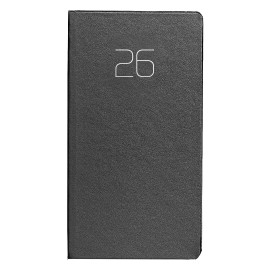 LUXEMBOURG, pocket size notebook, gray