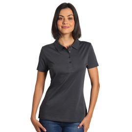 PREMIUM POLO LADY, polo shirt, 180 g/m2, dark gray