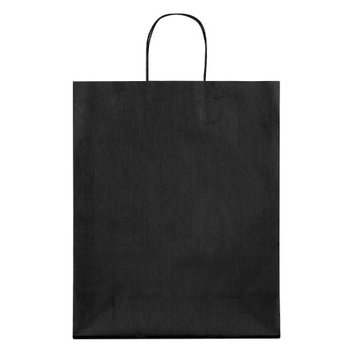 LOLA MAXI, papirna kesa, crna